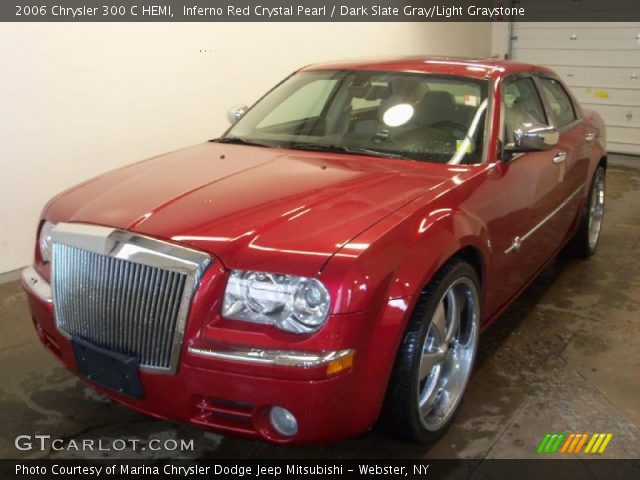2006 Chrysler 300 C HEMI in Inferno Red Crystal Pearl