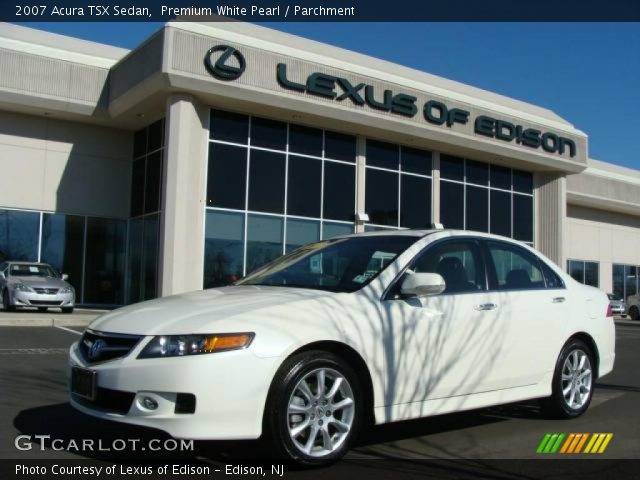 2007 Acura TSX Sedan in Premium White Pearl