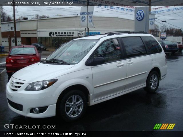 2005 Mazda MPV LX in Rally White