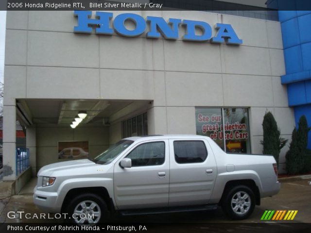 2006 Honda Ridgeline RTL in Billet Silver Metallic