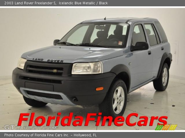 2003 Land Rover Freelander S in Icelandic Blue Metallic