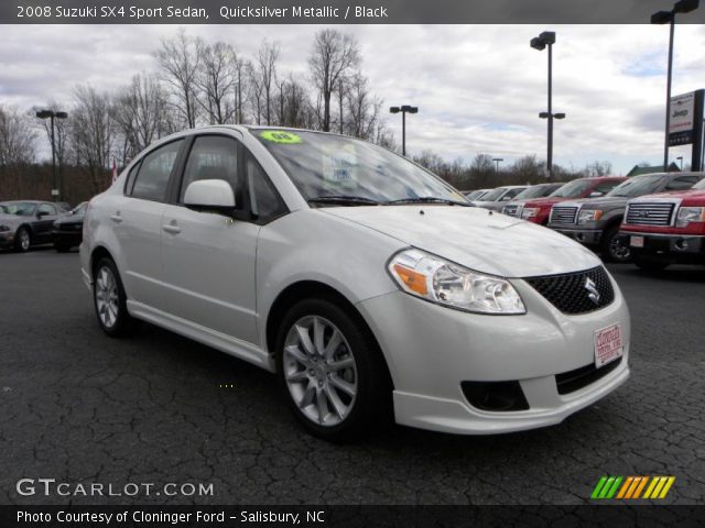 2008 Suzuki SX4 Sport Sedan in Quicksilver Metallic