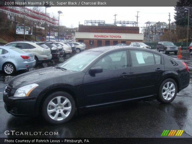 2008 Nissan Maxima 3.5 SL in Super Black