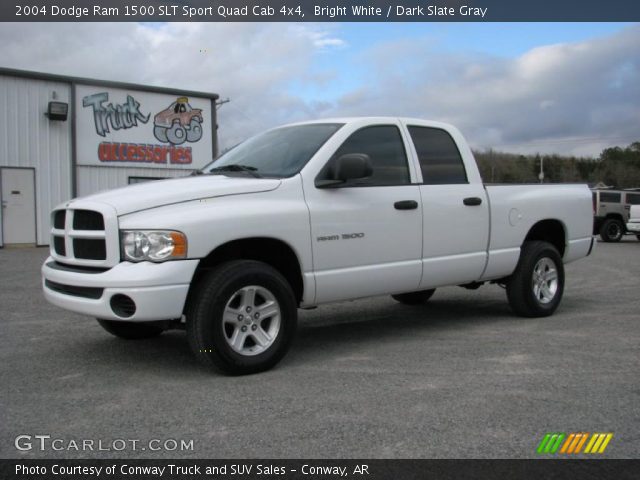 2004 Dodge Ram 1500 SLT Sport Quad Cab 4x4 in Bright White