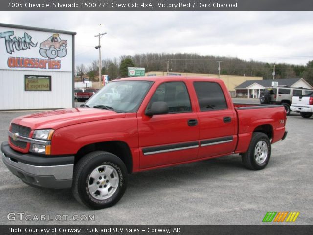 2005 Chevrolet Silverado 1500 Z71 Crew Cab 4x4 in Victory Red