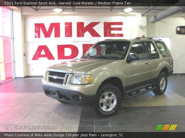 2001 Ford Explorer Sport 4x4 in Harvest Gold Metallic