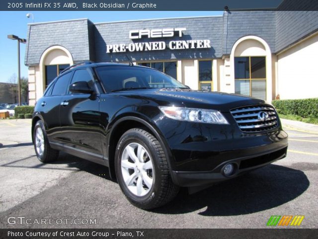 2005 Infiniti FX 35 AWD in Black Obsidian