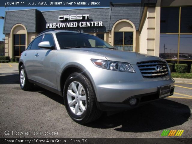 2004 Infiniti FX 35 AWD in Brilliant Silver Metallic