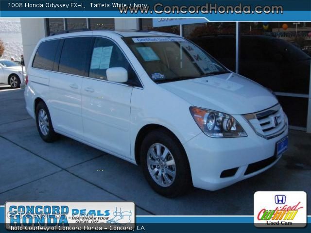 2008 Honda Odyssey EX-L in Taffeta White