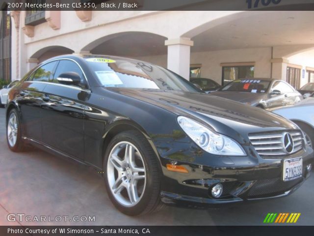 2007 Mercedes-Benz CLS 550 in Black