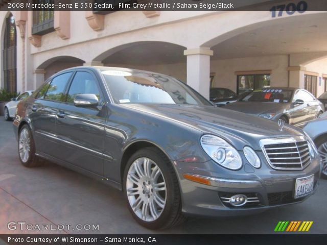 2008 Mercedes-Benz E 550 Sedan in Flint Grey Metallic
