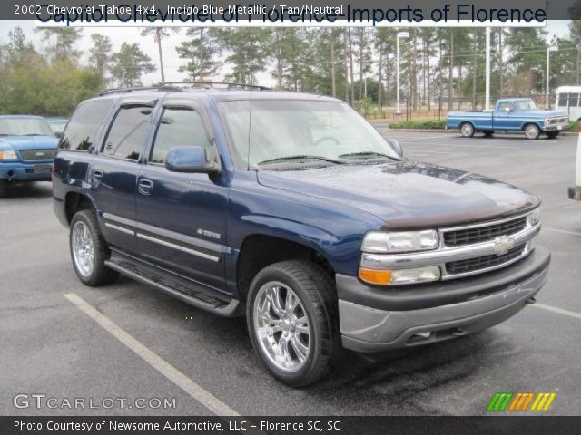 2002 Chevrolet Tahoe 4x4 in Indigo Blue Metallic