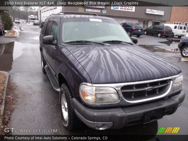 2000 Ford Explorer XLT 4x4 in Deep Wedgewood Blue Metallic