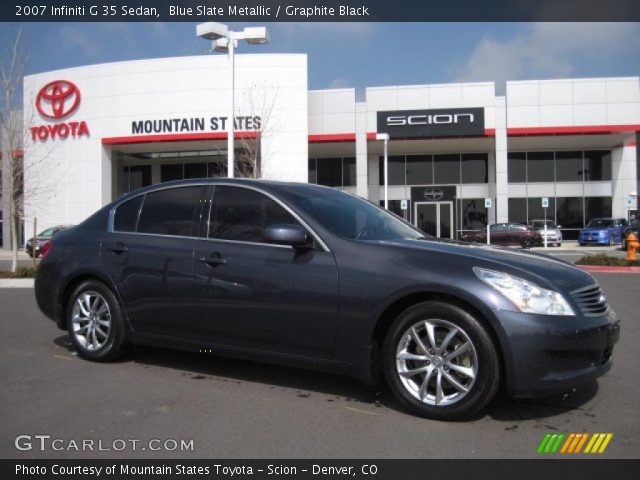 2007 Infiniti G 35 Sedan in Blue Slate Metallic