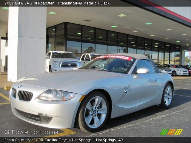 2007 BMW Z4 3.0i Roadster in Titanium Silver Metallic
