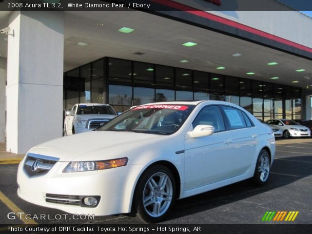2008 Acura TL 3.2 in White Diamond Pearl