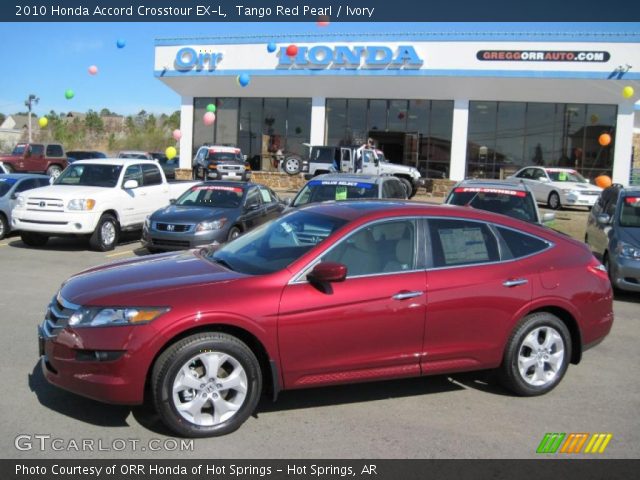 2010 Honda Accord Crosstour EX-L in Tango Red Pearl