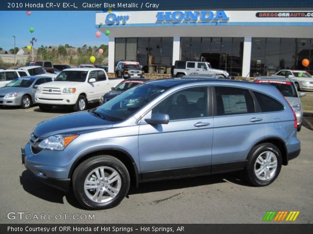 2010 Honda CR-V EX-L in Glacier Blue Metallic
