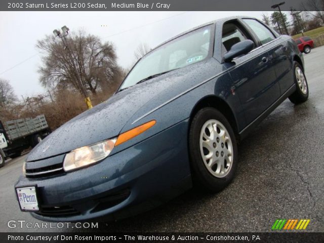 2002 Saturn L Series L200 Sedan in Medium Blue