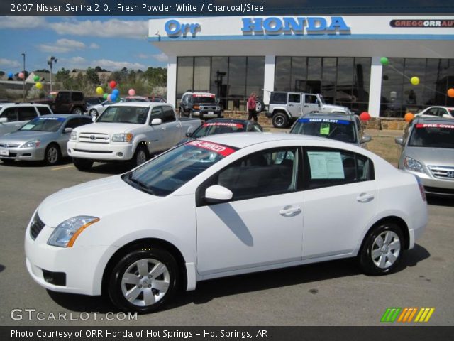 2007 Nissan Sentra 2.0 in Fresh Powder White