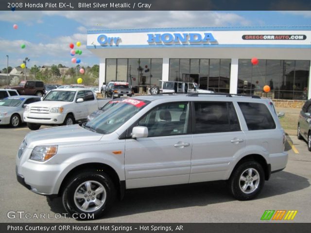 2008 Honda Pilot EX-L in Billet Silver Metallic