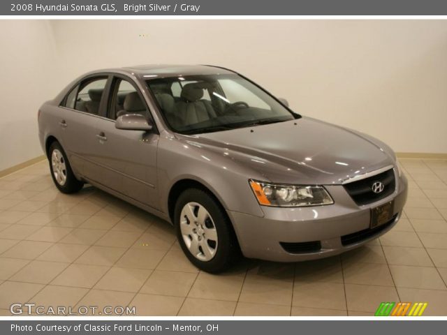 2008 Hyundai Sonata GLS in Bright Silver