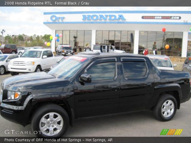 2008 Honda Ridgeline RTL in Formal Black