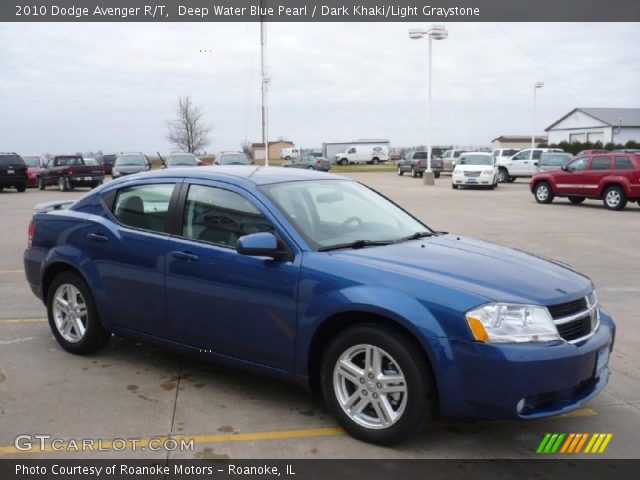 2010 Dodge Avenger R/T in Deep Water Blue Pearl