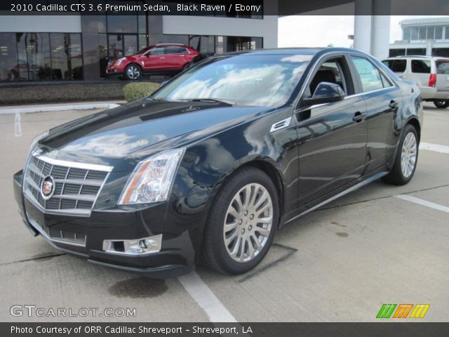 2010 Cadillac CTS 3.6 Premium Sedan in Black Raven