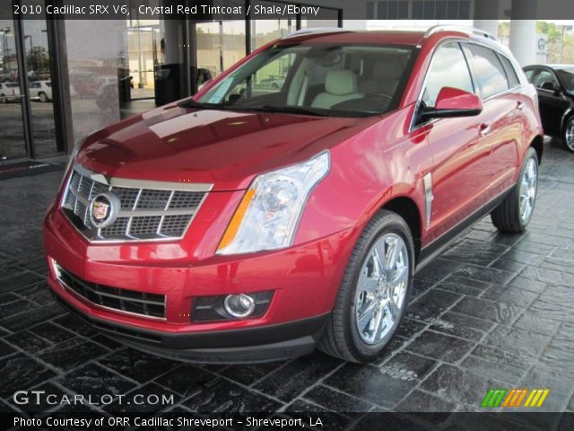 2010 Cadillac SRX V6 in Crystal Red Tintcoat