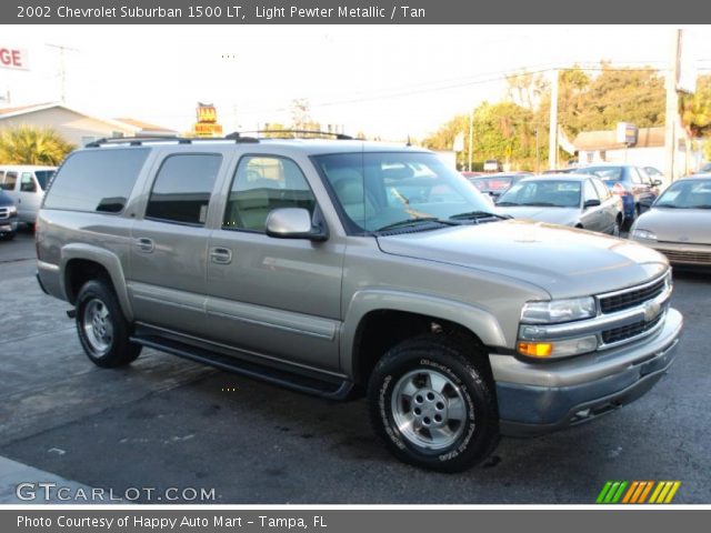 2002 Chevrolet Suburban 1500 LT in Light Pewter Metallic