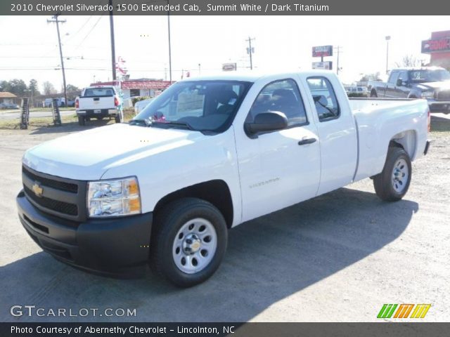 2010 Chevrolet Silverado 1500 Extended Cab in Summit White