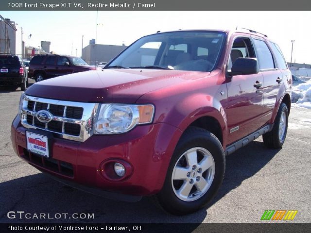 2008 Ford Escape XLT V6 in Redfire Metallic