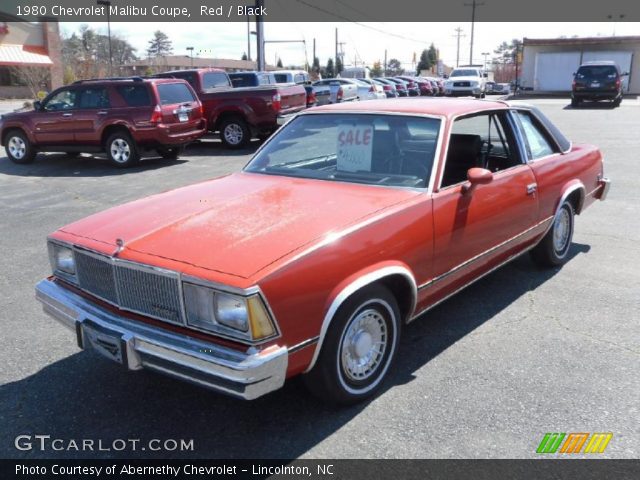 1980 Chevrolet Malibu Coupe in Red