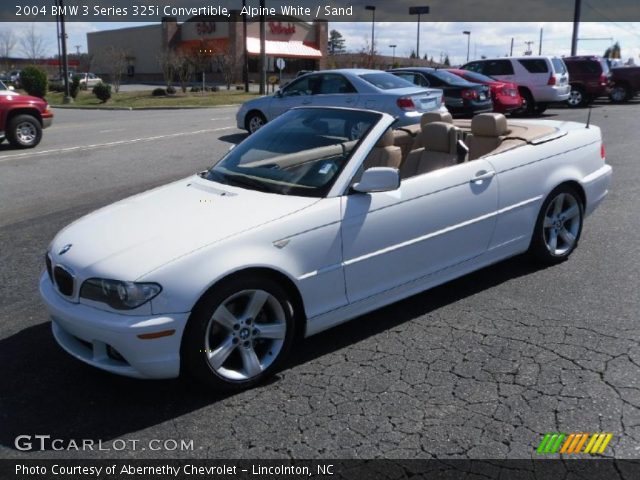 2004 BMW 3 Series 325i Convertible in Alpine White