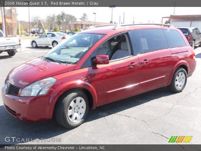 2006 Nissan Quest 3.5 in Red Brawn Metallic