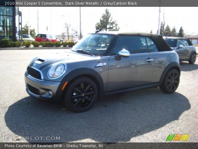 2010 Mini Cooper S Convertible in Dark Silver Metallic