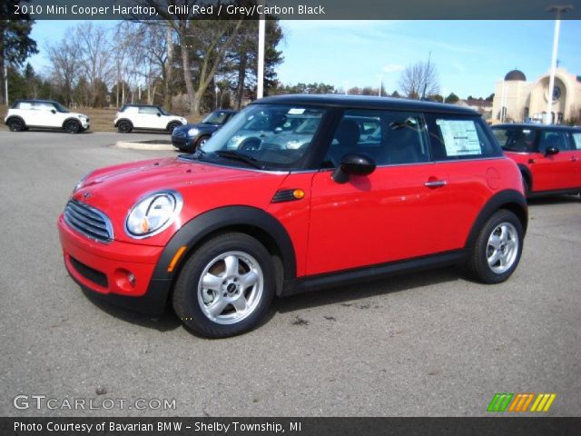 2010 Mini Cooper Hardtop in Chili Red