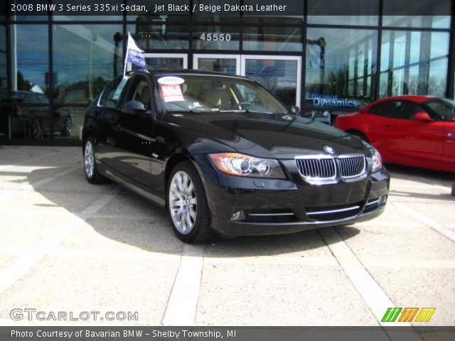 2008 BMW 3 Series 335xi Sedan in Jet Black