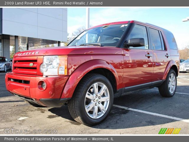 2009 Land Rover LR3 HSE in Rimini Red Metallic