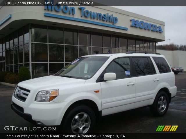 2008 Honda Pilot EX-L 4WD in Taffeta White