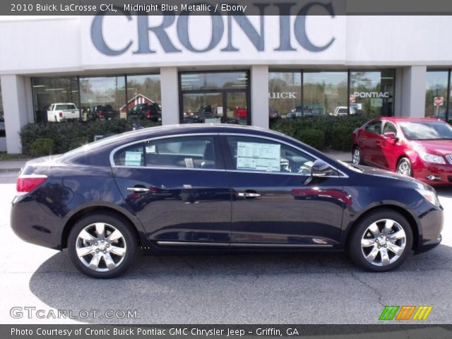 2010 Buick LaCrosse CXL in Midnight Blue Metallic
