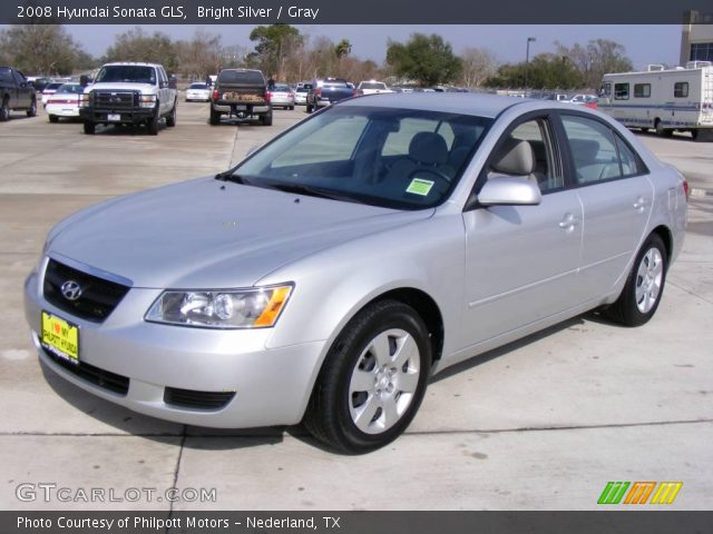 2008 Hyundai Sonata GLS in Bright Silver