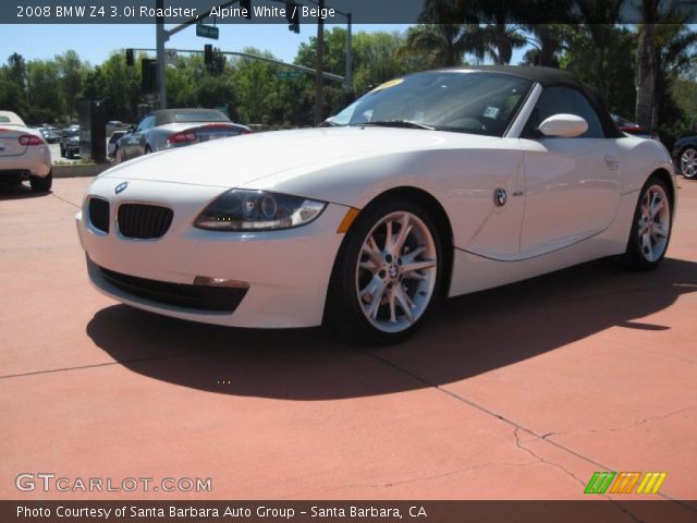 2008 BMW Z4 3.0i Roadster in Alpine White