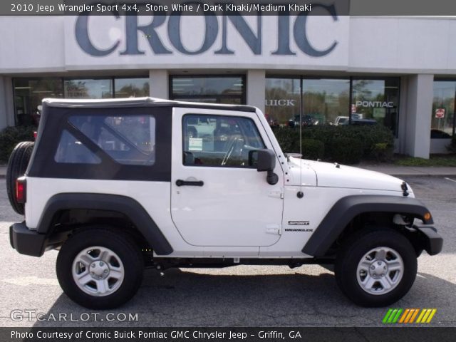 2010 Jeep Wrangler Sport 4x4 in Stone White