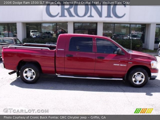 2006 Dodge Ram 1500 SLT Mega Cab in Inferno Red Crystal Pearl