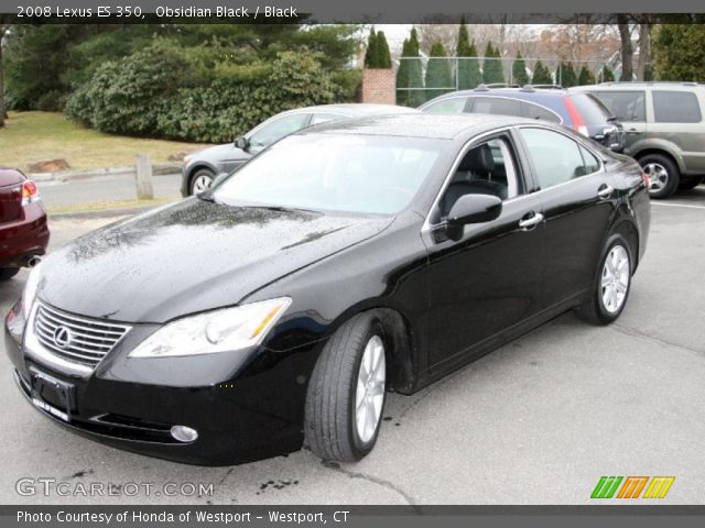 2008 Lexus ES 350 in Obsidian Black