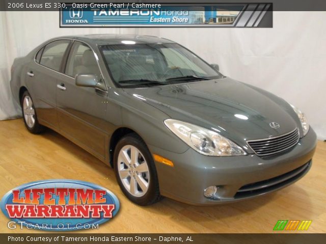 2006 Lexus ES 330 in Oasis Green Pearl