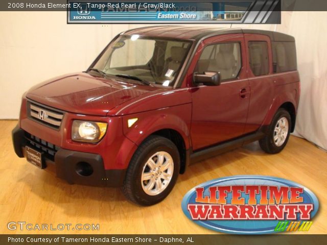 2008 Honda Element EX in Tango Red Pearl