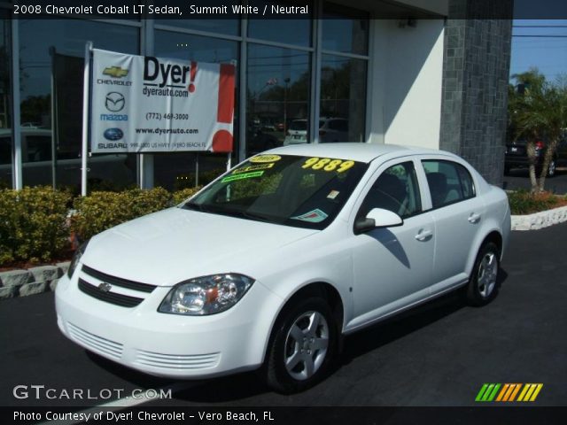 2008 Chevrolet Cobalt LT Sedan in Summit White